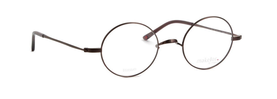 Makellos ME 1080 02 46 warm brown brushed eyewear – stylish optical frame available from Primy B2B eyewear wholesale.