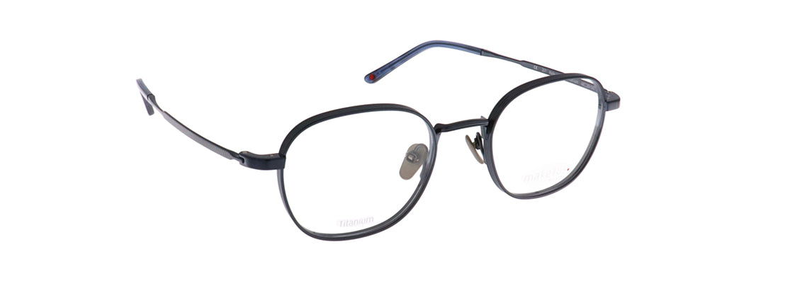 Makellos ME 1102 02 48 blue eyewear – stylish optical frame available from Primy B2B eyewear wholesale.