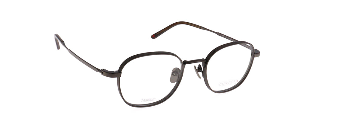 Makellos ME 1102 05 48 pearl grey brown eyewear – stylish optical frame available from Primy B2B eyewear wholesale.