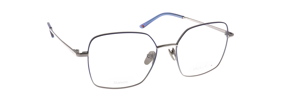 Makellos ME 1104 02 53 light gun-blue gradient eyewear – stylish optical frame available from Primy B2B eyewear wholesale.