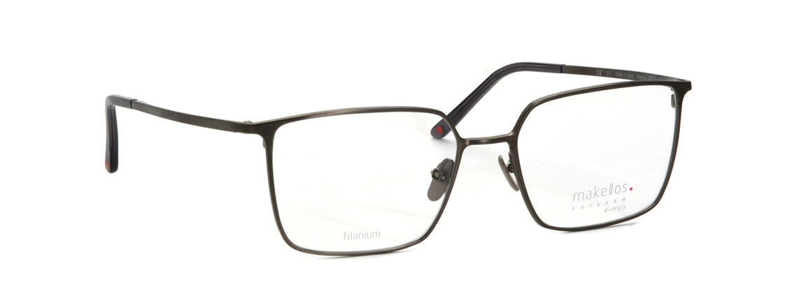 Makellos ME 3009 03 54 gun brushed eyewear – stylish optical frame available from Primy B2B eyewear wholesale.