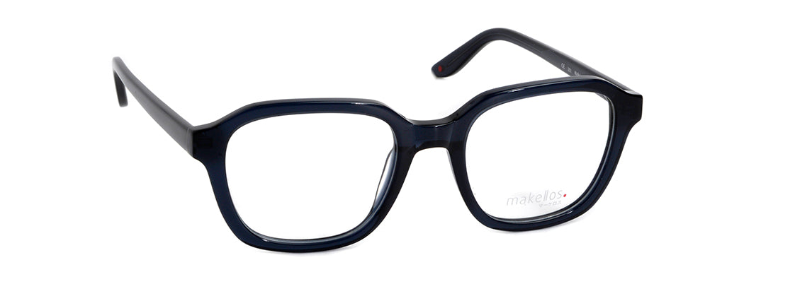 Makellos ME 5082 01 52 night blue transparent eyewear – stylish optical frame available from Primy B2B eyewear wholesale.