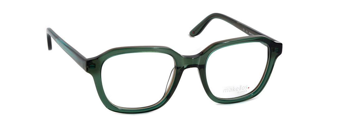 Makellos ME 5082 03 52 moss green transparent eyewear – stylish optical frame available from Primy B2B eyewear wholesale.