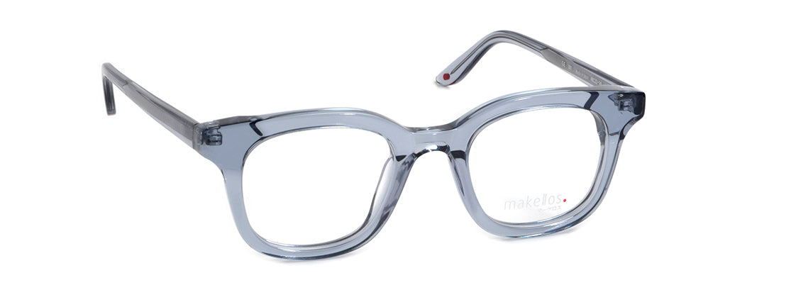 Makellos ME 5083 02 48 grey blue transparent eyewear – stylish optical frame available from Primy B2B eyewear wholesale.