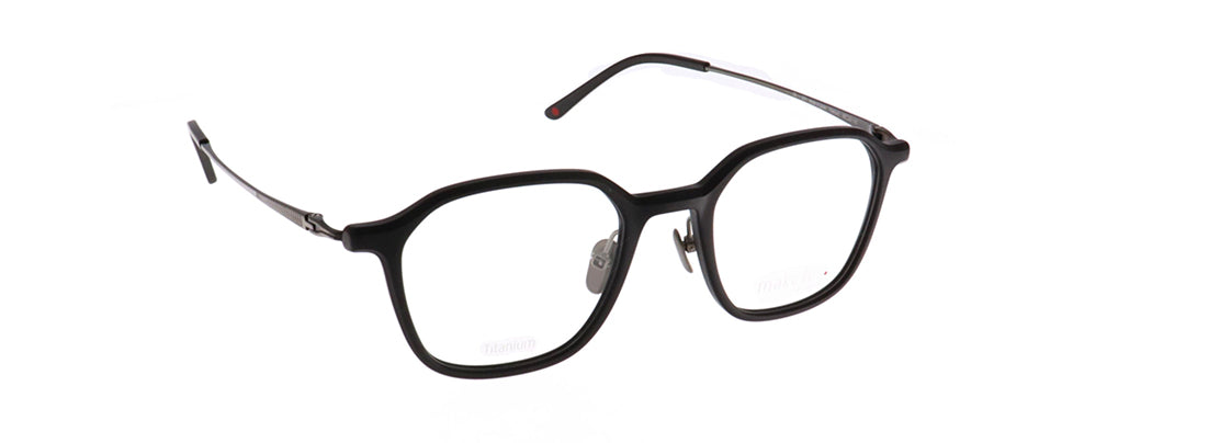 Makellos ME 5091 03 48 black mat/dark gun eyewear – stylish optical frame available from Primy B2B eyewear wholesale.