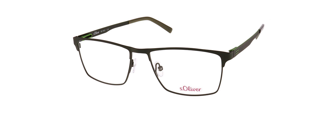 S.oliver SO 1012 04 54 moss green/light green eyewear – stylish optical frame available from Primy B2B eyewear wholesale.
