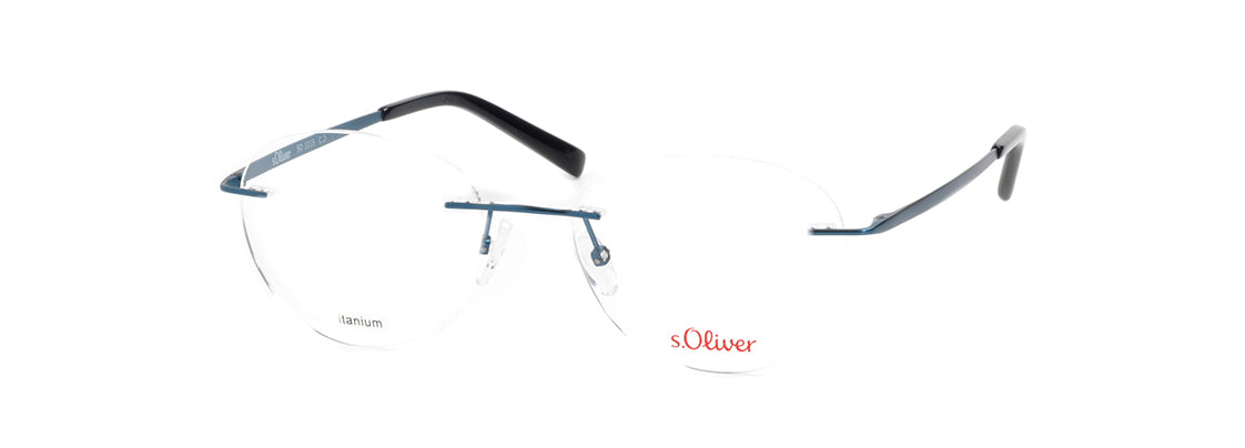 S.oliver SO 1016 02 52 blue petrol semi mat eyewear – stylish optical frame available from Primy B2B eyewear wholesale.