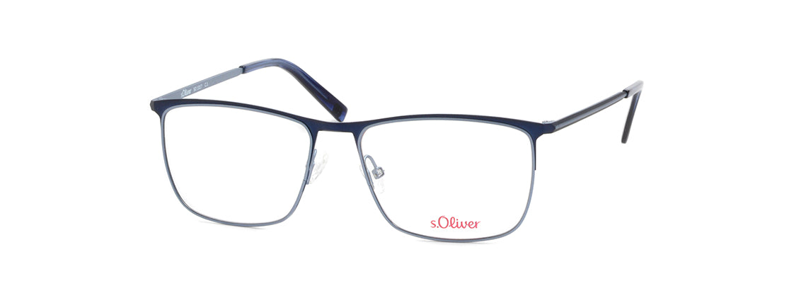 S.oliver SO 1017 01 56 light blue / dark blue eyewear – stylish optical frame available from Primy B2B eyewear wholesale.