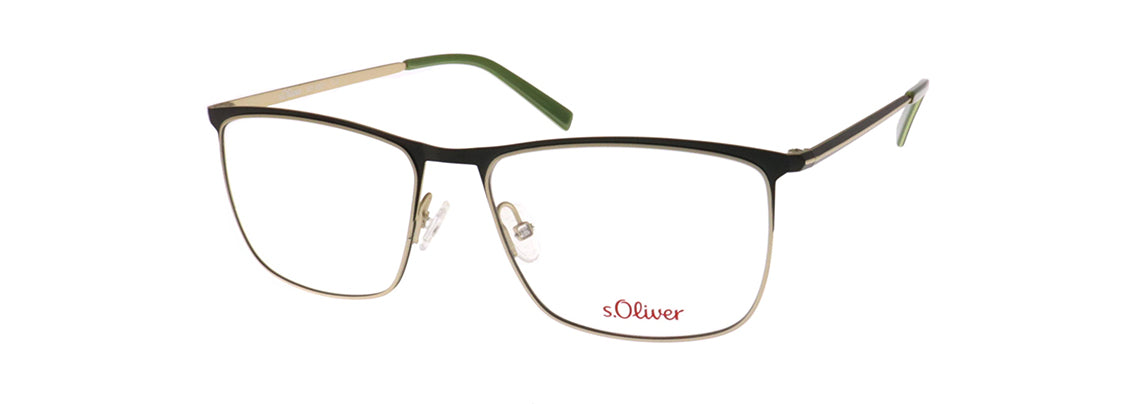 S.oliver SO 1017 04 56 olive green/gold mat eyewear – stylish optical frame available from Primy B2B eyewear wholesale.