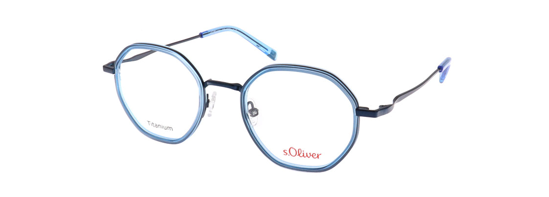 S.oliver SO 1027 03 47 blue mat-sky blue eyewear – stylish optical frame available from Primy B2B eyewear wholesale.