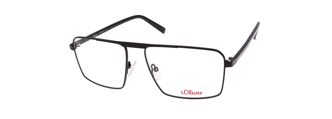 S.oliver SO 1032 01 57 mat black eyewear – stylish optical frame available from Primy B2B eyewear wholesale.