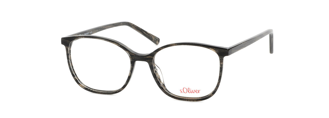 S.oliver SO 5017 02 54 black grey glitter eyewear – stylish optical frame available from Primy B2B eyewear wholesale.