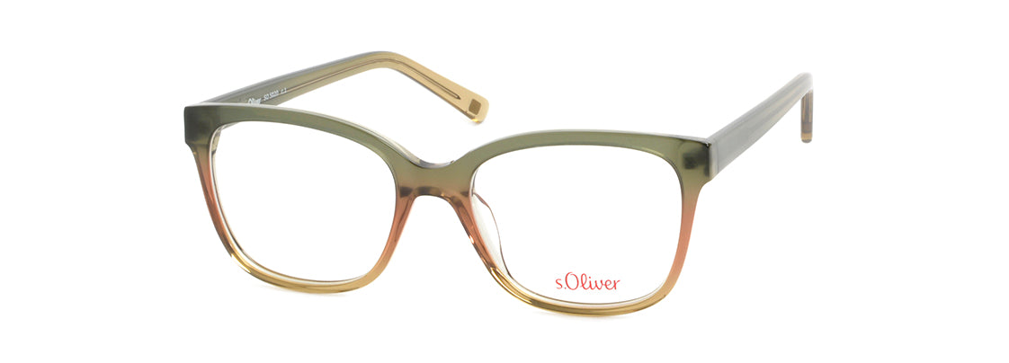 S.oliver SO 5020 01 54 green orange brown grad. eyewear – stylish optical frame available from Primy B2B eyewear wholesale.